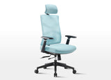 Best Ergonomic Chair for Back Pain - Cyan Voyager Pro with Adjustable Headrest, Seat Depth, and Backrest Angle