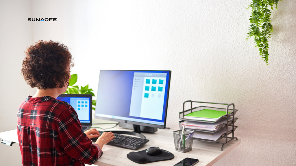 The Art of Office Aesthetics: Discover Sunaofe's Elegant Standing Desk Collection