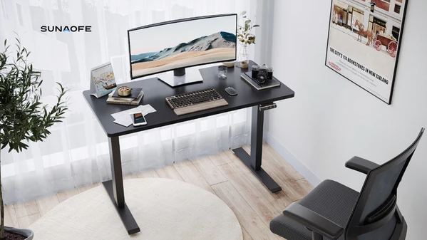 Homall height adjustable gaming desk store