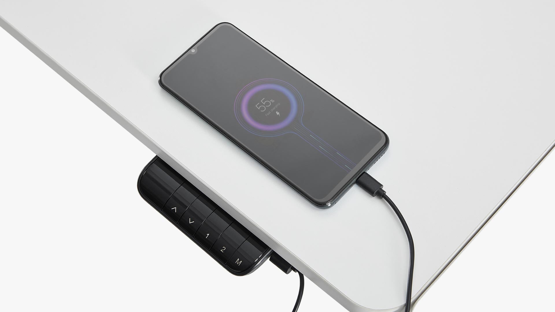 Sunaofe Desk Wireless Charger Close Up