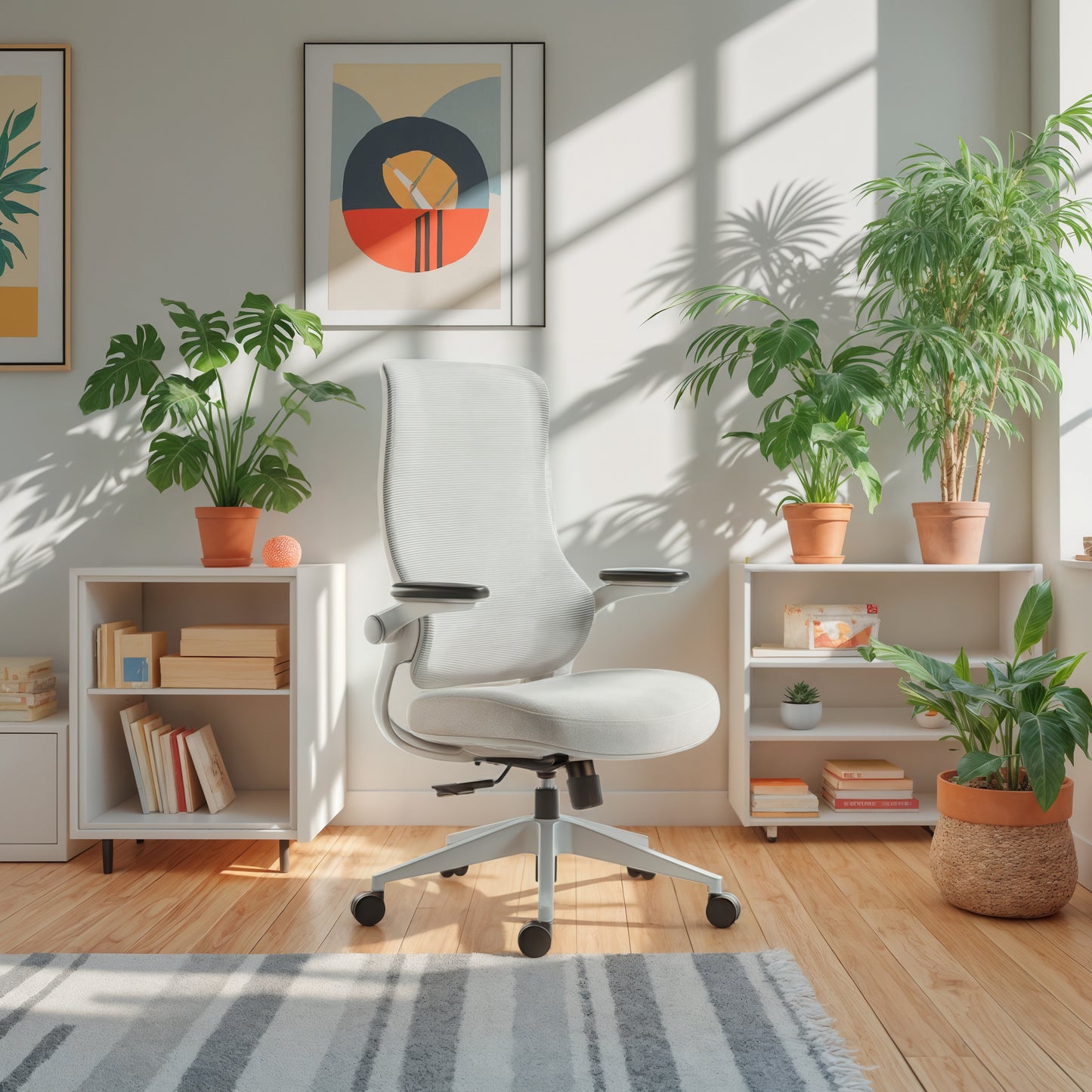 Resistance丨Gray Office Mesh Chair – Built for Discipline