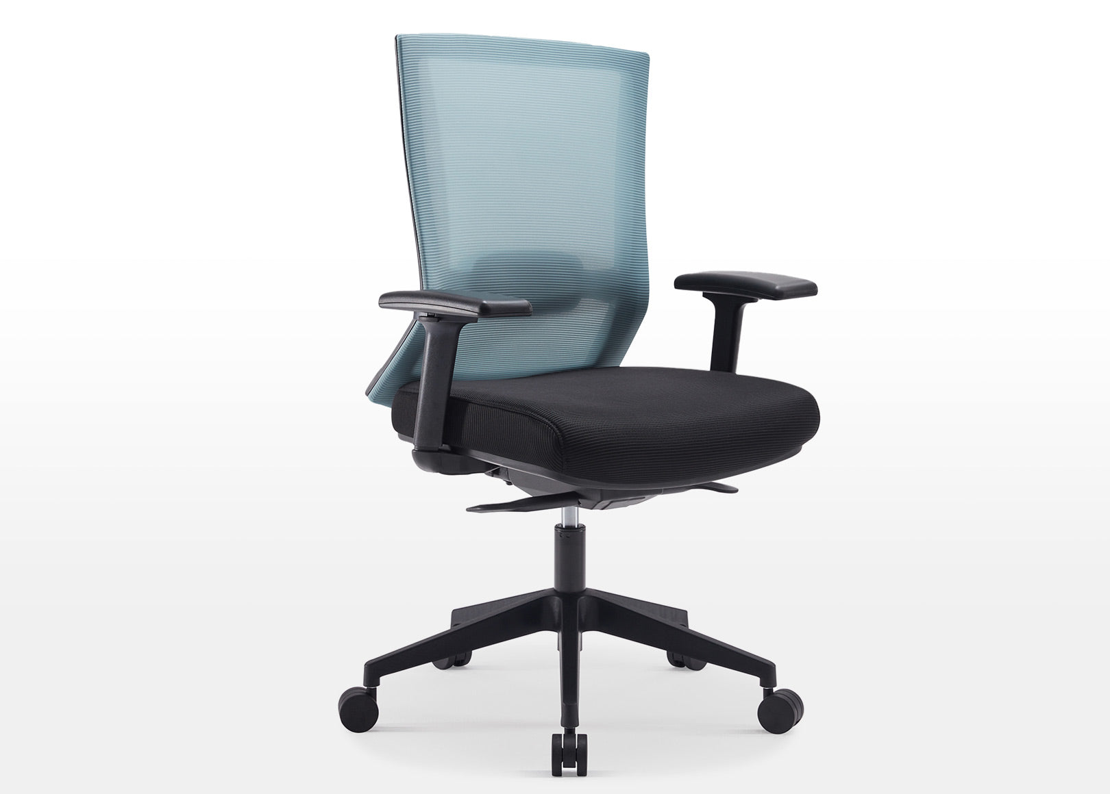 Cyan Elite67 Ergonomic Mesh Chair with Lumbar Support, Adjustable Seat Depth & Height, Armrests - Personalized Comfort and Support for Office or Home