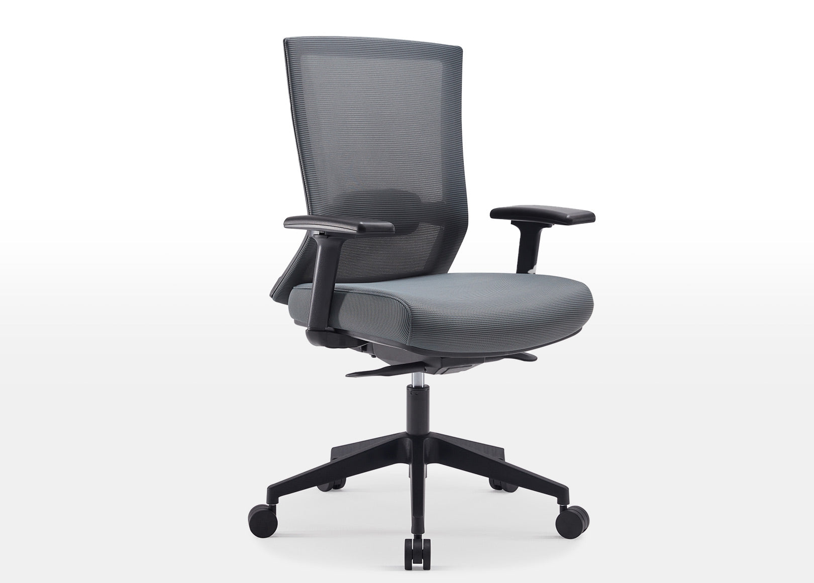 Lumbar Support Ergonomic Mesh Chair: Elite67 - Grey