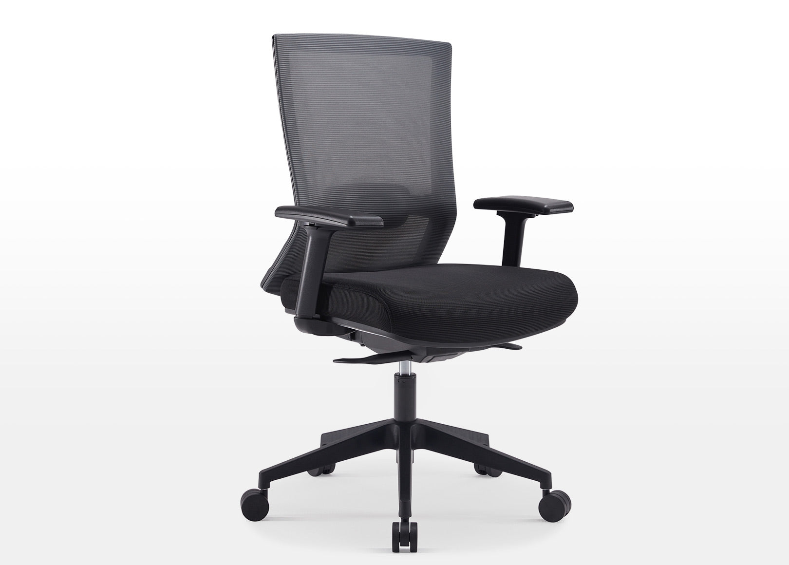 Ergonomic Mesh Office Chair, Computer Desk Chair with 3-Way Armrests, 2-Way Lumbar  Support and